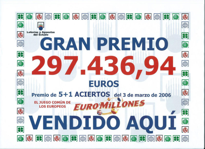 Loto SanJuan - GRAN PREMIO 2