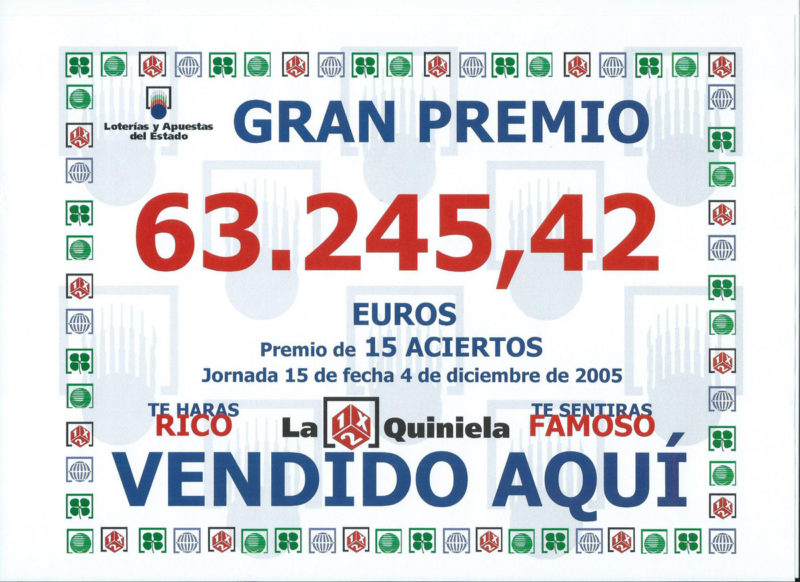 Loto SanJuan - GRAN PREMIO 3